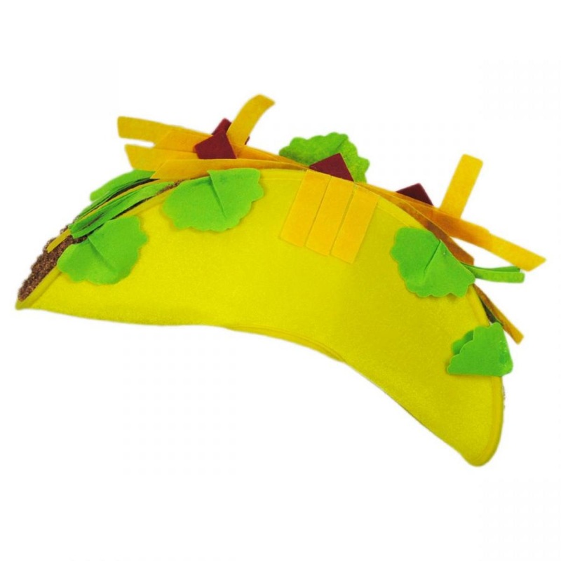 Felt Taco Hat MULTI ONE SIZE FITS MOST