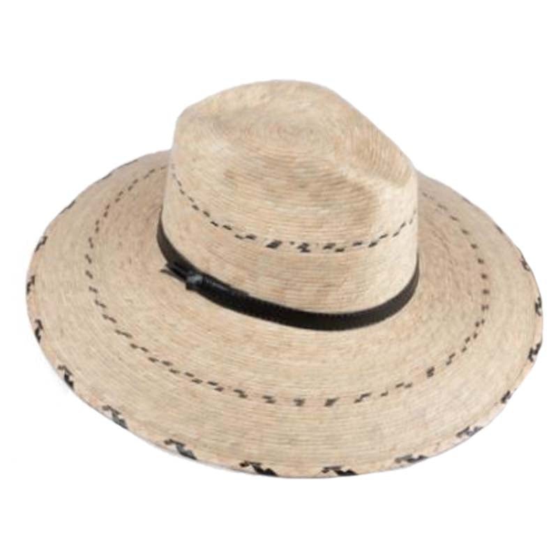 Large Shapeable Brim Woven Palm Sun Hat – JSA Natural Palm Medium (22 1/2″)