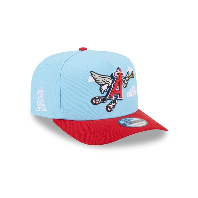 Los Angeles Angels Cartoon 9FIFTY A-Frame Snapback Hat One Size