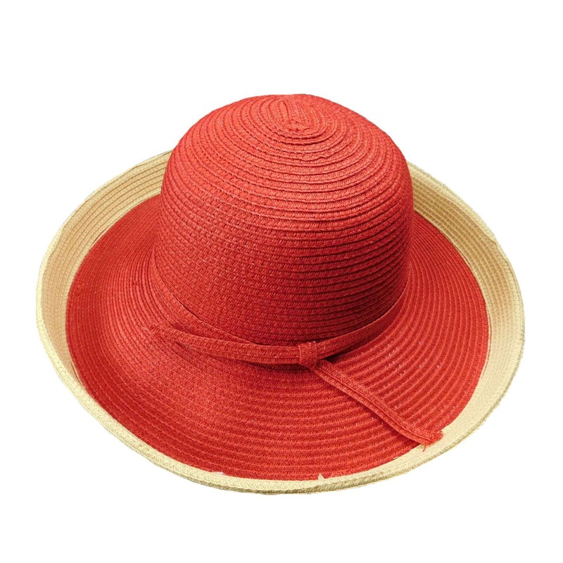 Medium Two Tone Kettle Brim Red