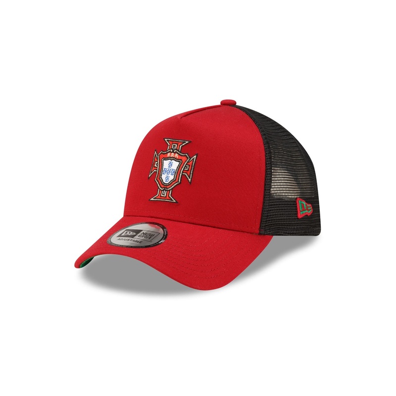 Portugal National Team Core 9FORTY A-Frame Trucker Hat One Size