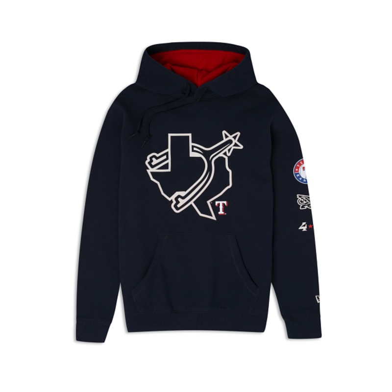 Texas Rangers City Connect Hoodie S