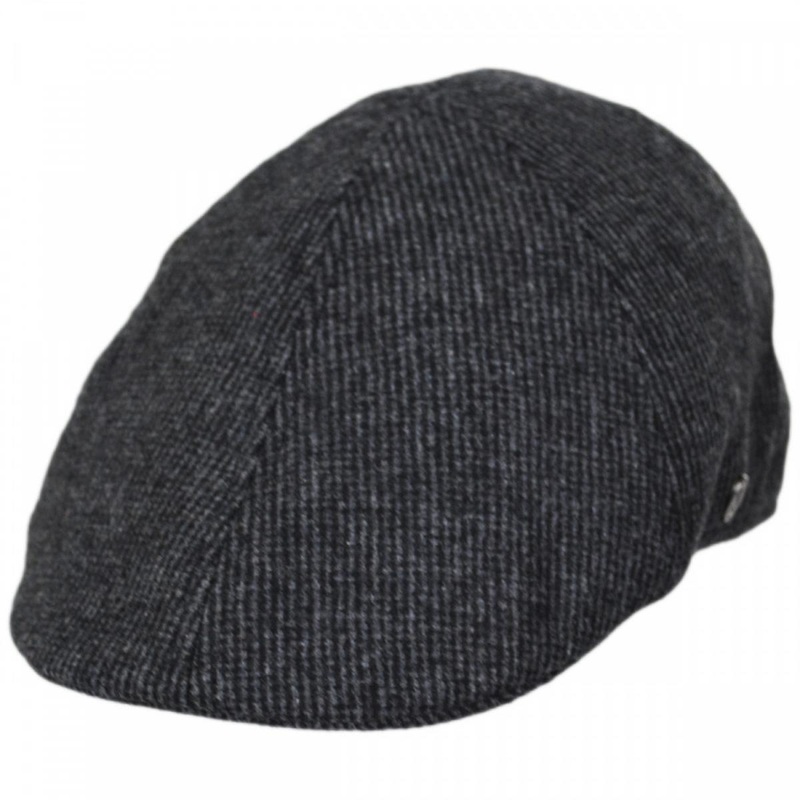Atchison Wool Blend Duckbill Cap CHARCOAL S