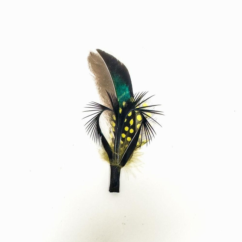 Bliss | Hat Feather Black