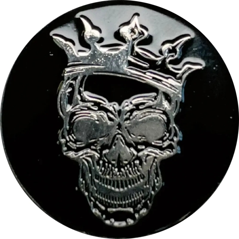 Crowned Skull | Magnetic Hat Pin