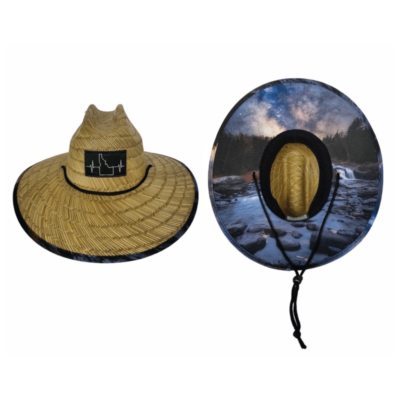Idaho Straw – Sun Hat – McCall Night