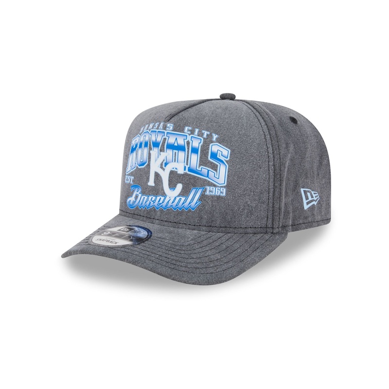Kansas City Royals Washed 9FIFTY A-Frame Snapback Hat One Size