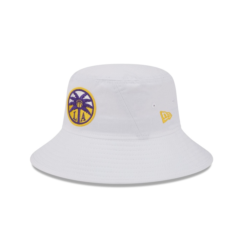 Los Angeles Sparks Optic White Bucket Hat S/M
