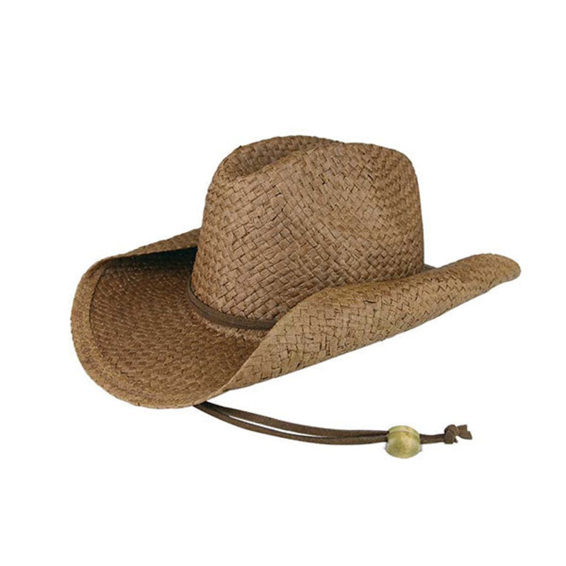 Mega Cap 8241 Western Toyo Cowboy Hat Black