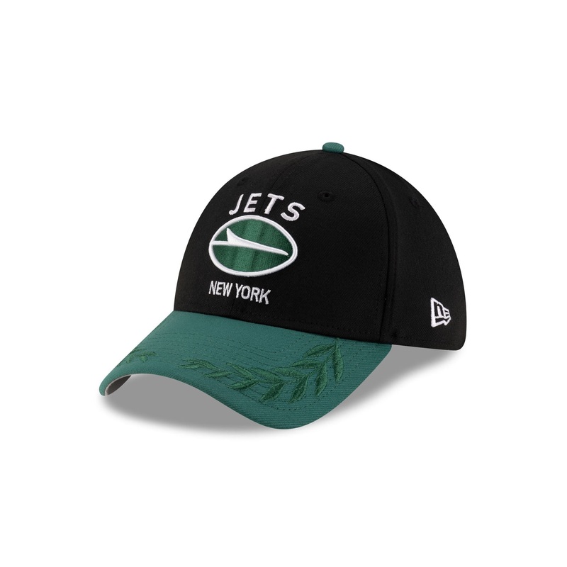 New York Jets 2025 Draft 39THIRTY Stretch Fit Hat S/M