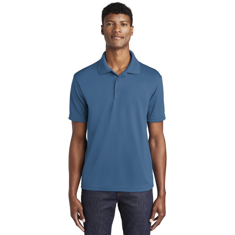 Sport-Tek ST640 PosiCharge RacerMesh Polo – Dawn Blue Dawn Blue XS