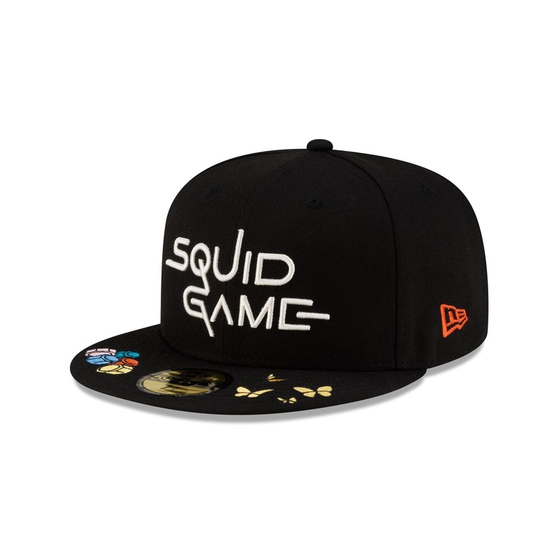 Squid Game Black 59FIFTY Fitted Hat 7