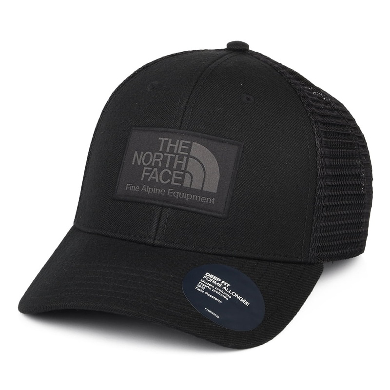 The North Face Hats Mudder Deep Fit Trucker Cap – Black Adjustable