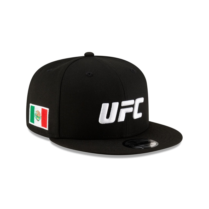 UFC Mexico Black 9FIFTY Snapback Hat One Size