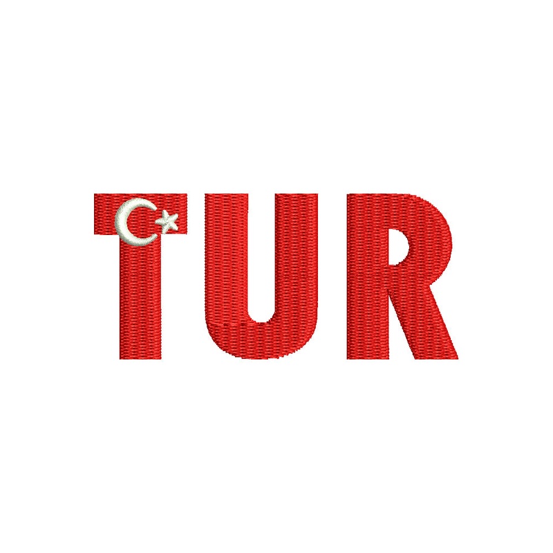 Words of Turkey TUR Flag Default Title One Size
