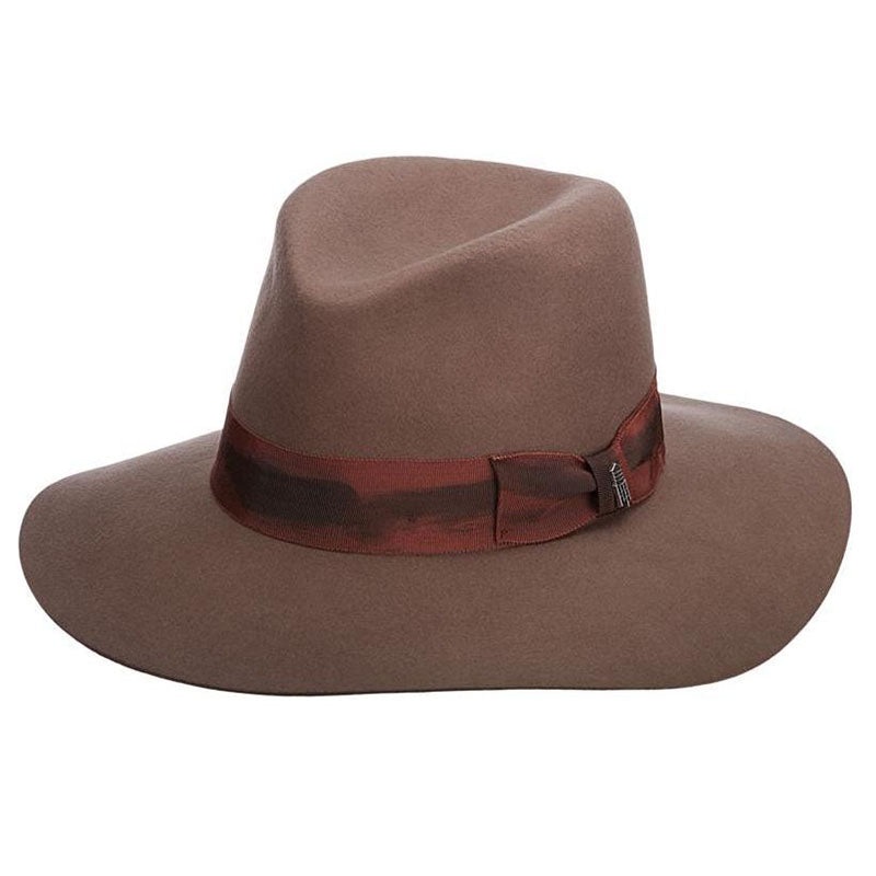 Brooklyn Hats – Strasbourg Wide Brim Men’s Hat Taupe Medium (22 3/8″)