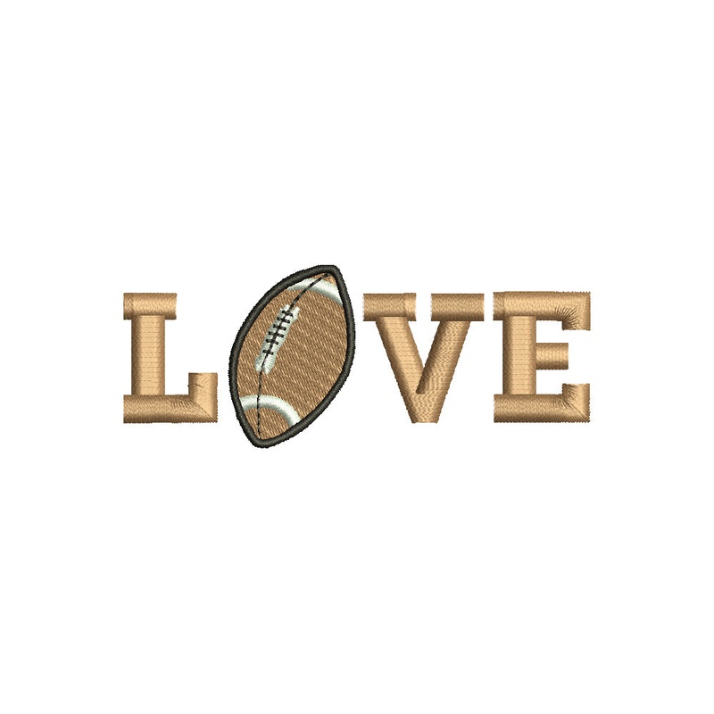 Football Love with Football Default Title One Size