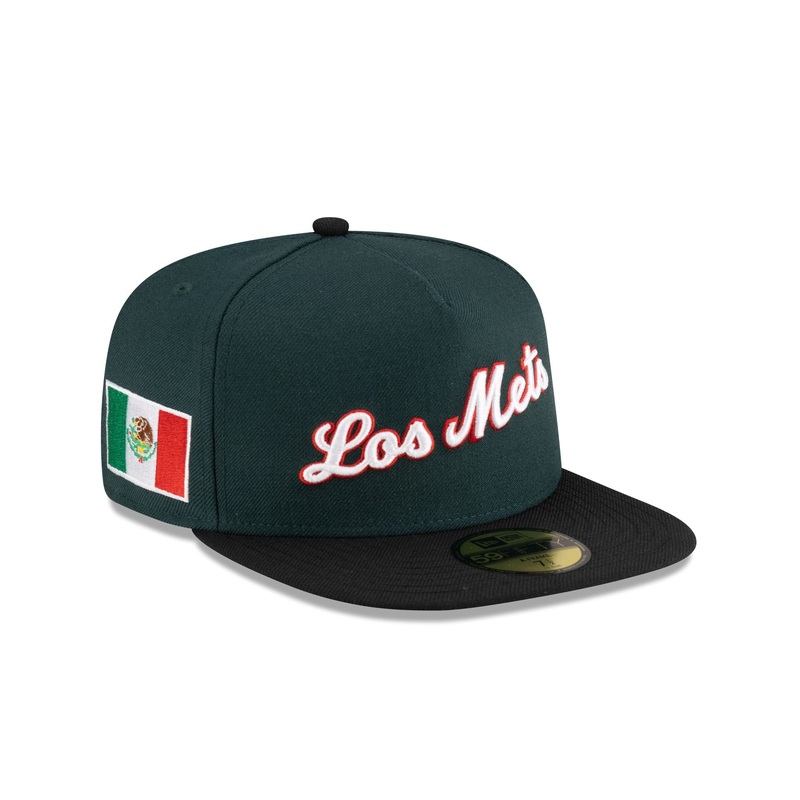 Just Caps Cinco de Mayo New York Mets 59FIFTY A-Frame Fitted Hat 7