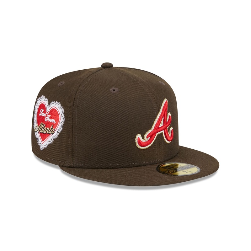 Love From Atlanta Braves 59FIFTY Fitted Hat 7