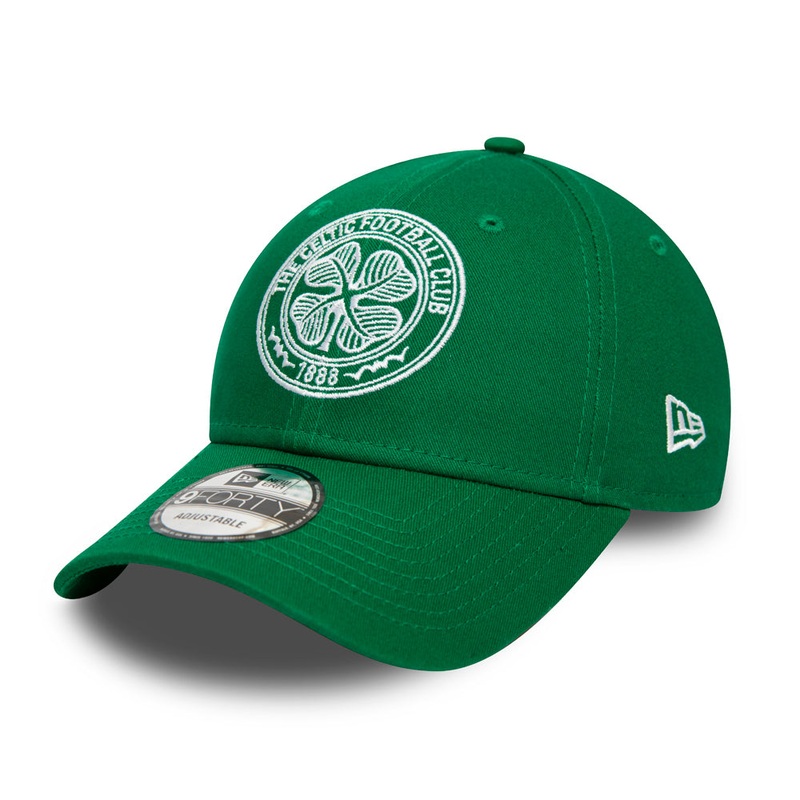 New Era 9FORTY Celtic FC Baseball Cap – Core – Green Adjustable