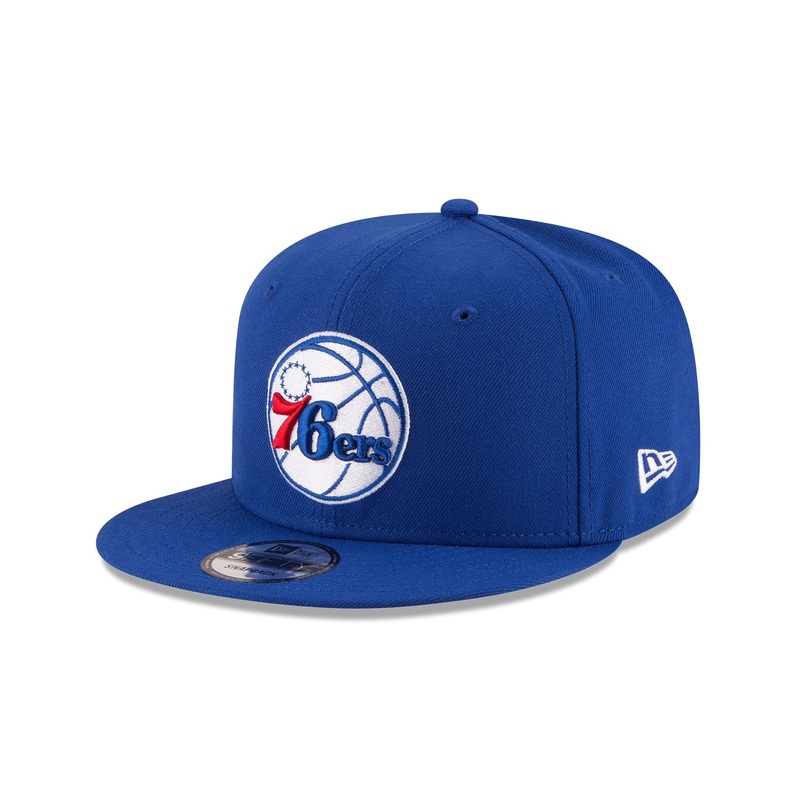 Philadelphia 76ers Team Color 9FIFTY Snapback Hat One Size