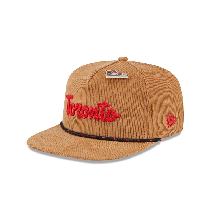 Toronto Raptors 2025 All-Star Game Fan Pack Corduroy Golfer Hat One Size