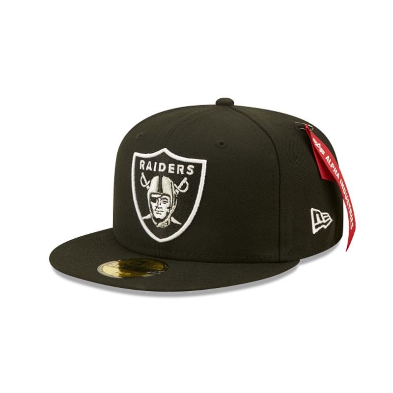 Alpha Industries X Las Vegas Raiders 59FIFTY Fitted Hat 7