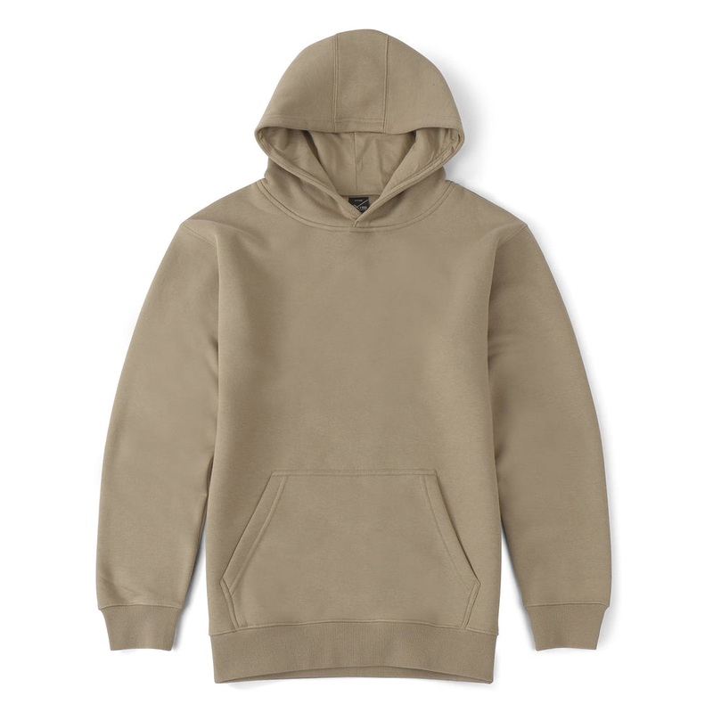 Axism 7102 Fleece Pullover Hoodie Sand S