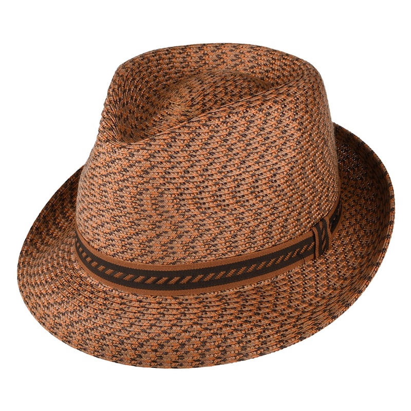 Bailey Hats Mannes Special Trilby Hat – Orange S