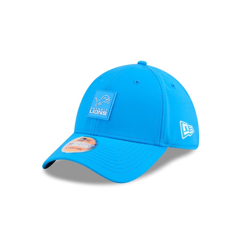 Detroit Lions 2025 Sideline Hot Weather 39THIRTY Stretch Fit Hat S/M