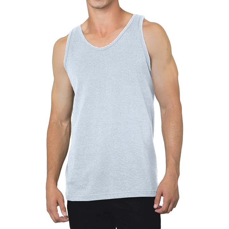 Made In USA Men’s Tank Top Ash S