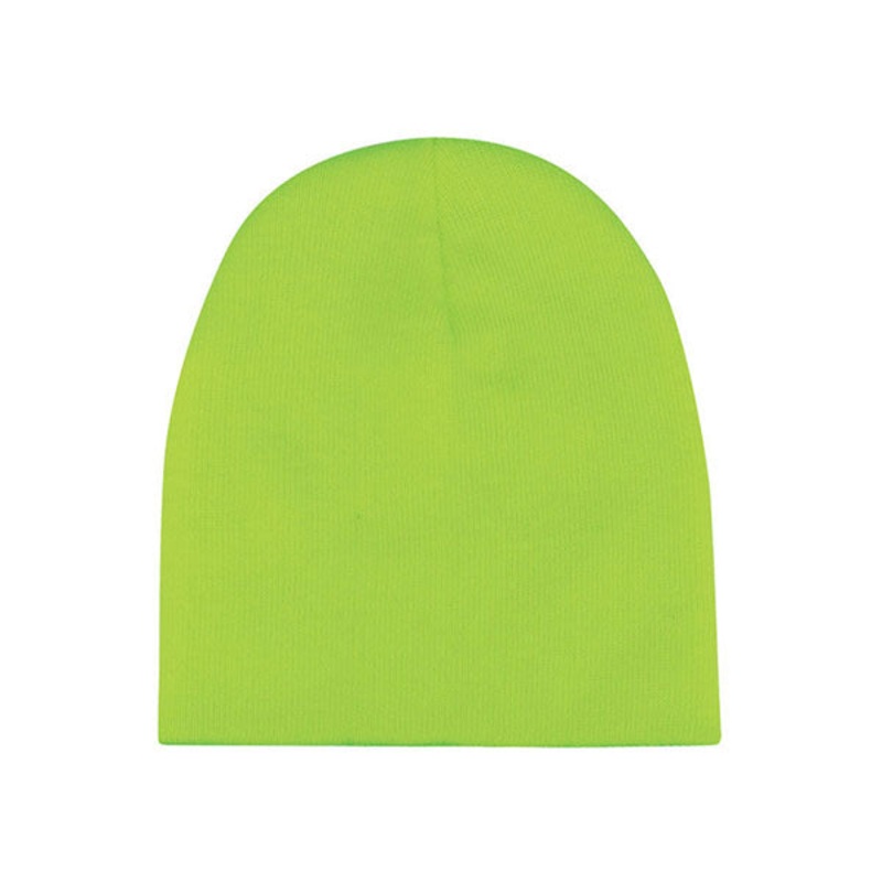 Mega Cap 5002N Neon Acrylic Beanie Neon Green