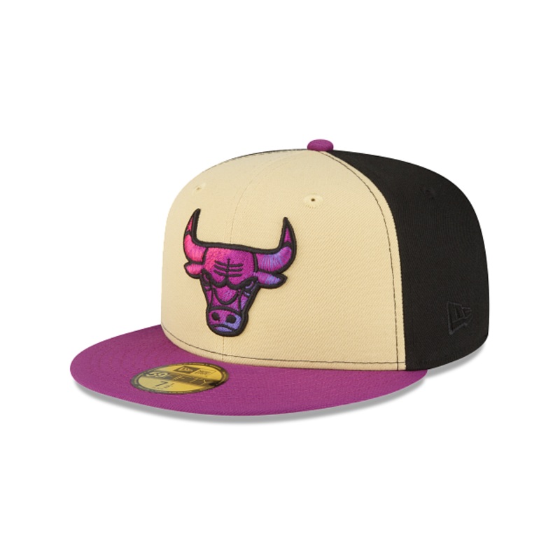 Chicago Bulls Tri-Color 59FIFTY Fitted Hat 7