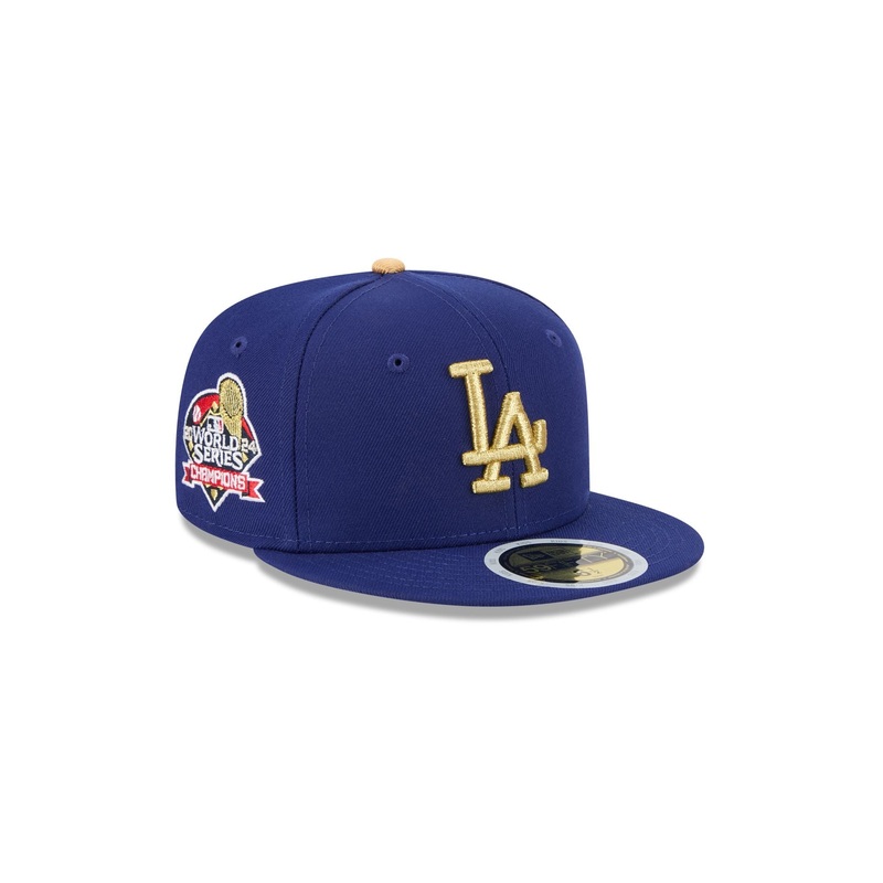 Los Angeles Dodgers Gold Collection Kids 59FIFTY Fitted Hat 6 3/8