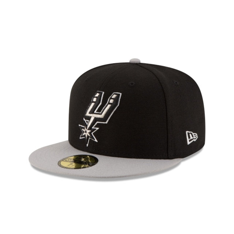 San Antonio Spurs 2Tone 59FIFTY Fitted Hat 6 7/8