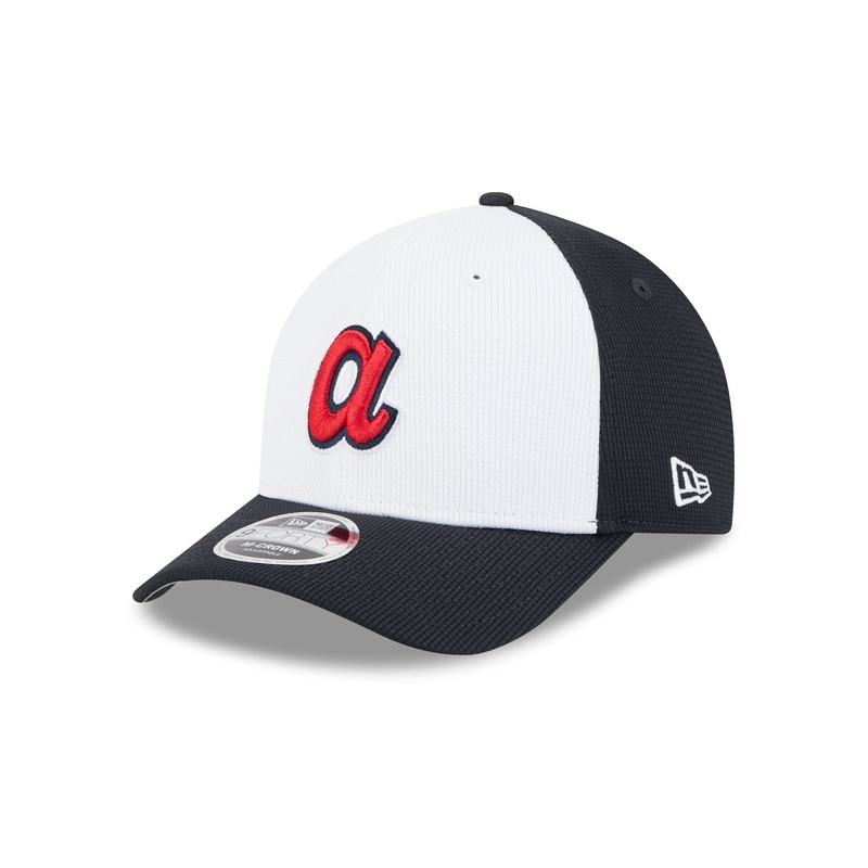 Atlanta Braves 2025 Batting Practice 9FORTY M-Crown Snapback Hat One Size