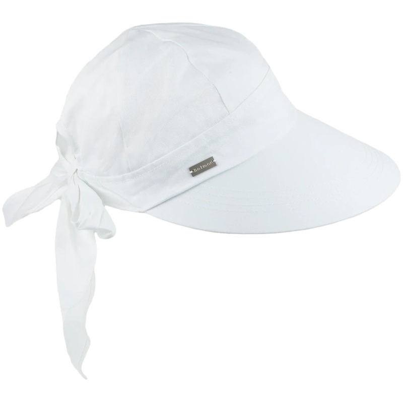 Betmar Hats Cotton Face Framer – White 1-Size