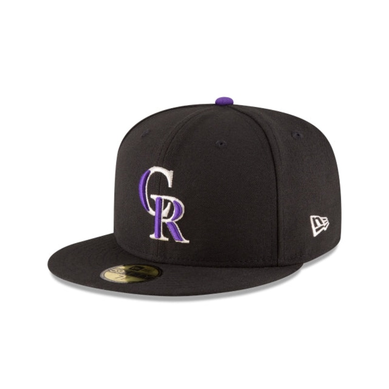 Colorado Rockies Authentic Collection 59FIFTY Fitted Hat 6 7/8