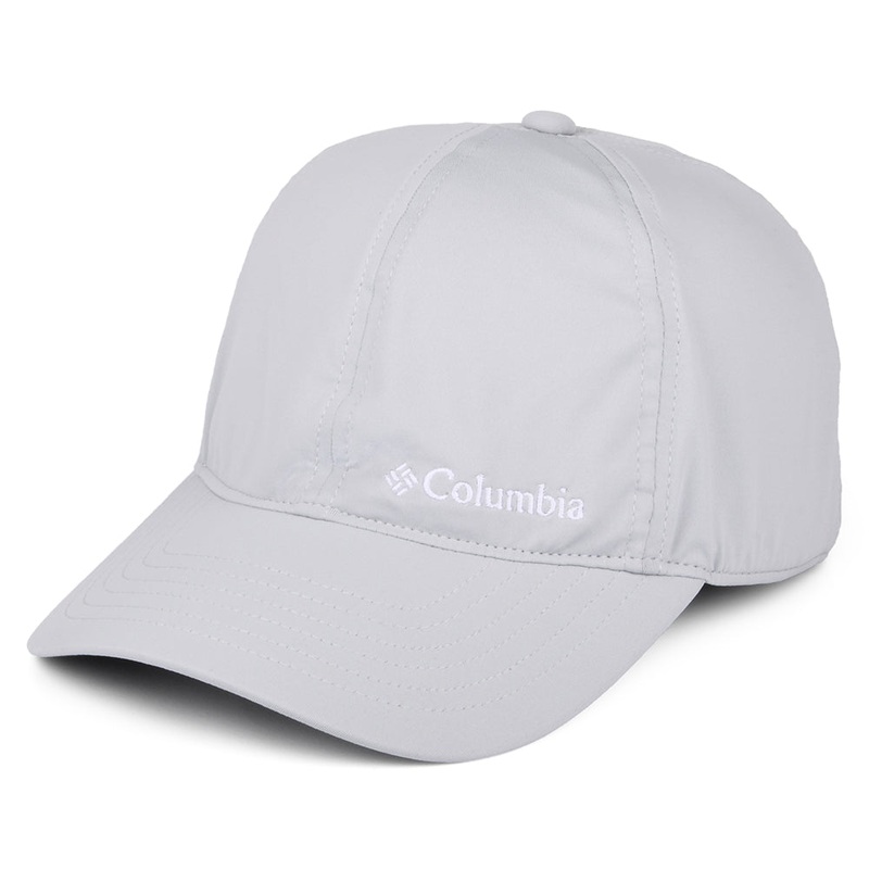 Columbia Hats Coolhead II Baseball Cap – Light Grey Adjustable