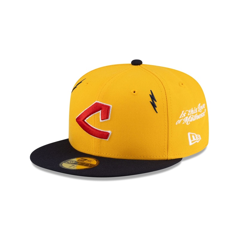 Diet Starts Monday x Cleveland Guardians Lightening Bolts 59FIFTY Fitted Hat 7