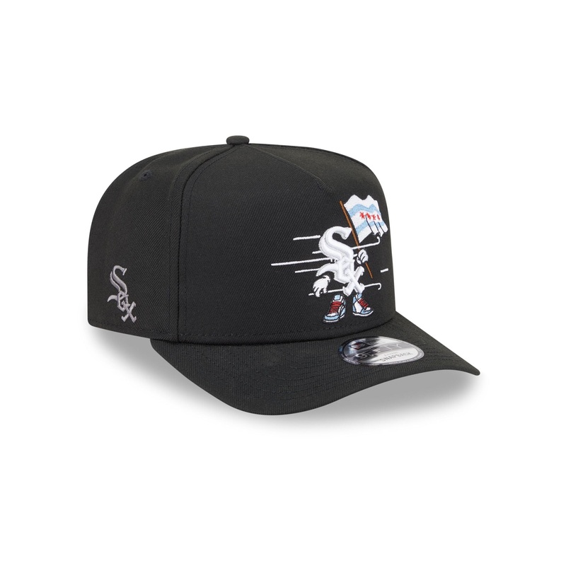 Chicago White Sox Cartoon 9FIFTY A-Frame Snapback Hat One Size