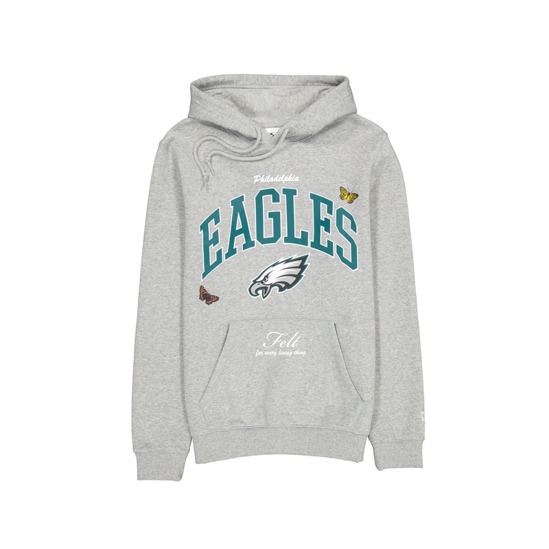 FELT x Philadelphia Eagles Gray Hoodie S