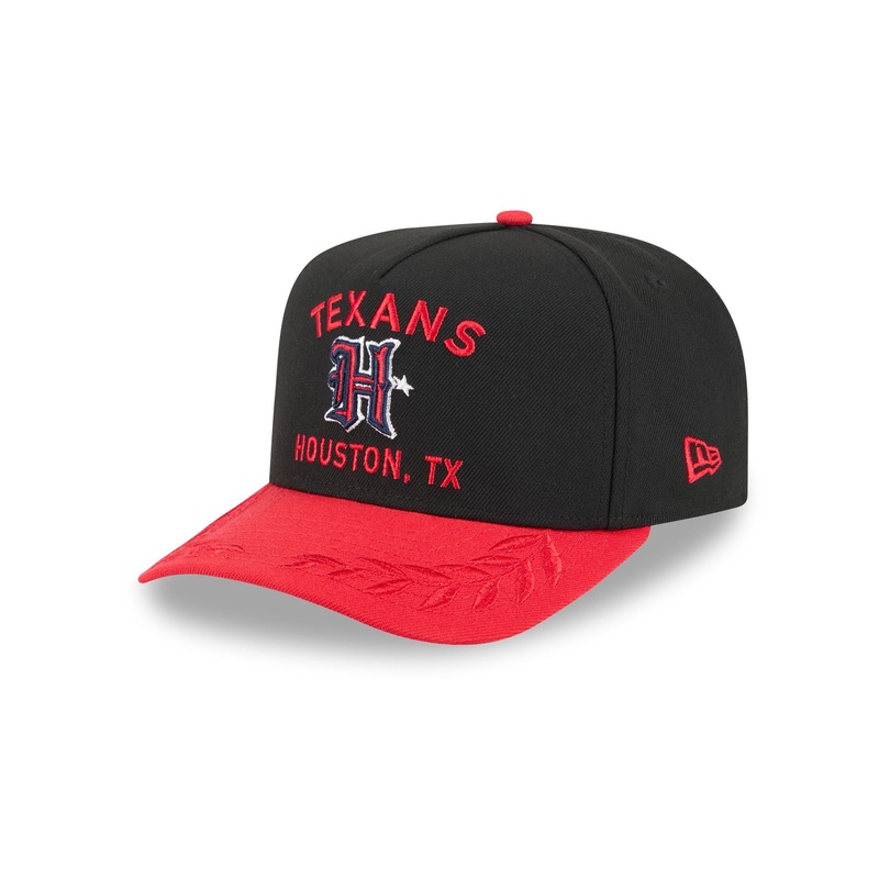 Houston Texans 2025 Draft 9FIFTY A-Frame Snapback Hat One Size
