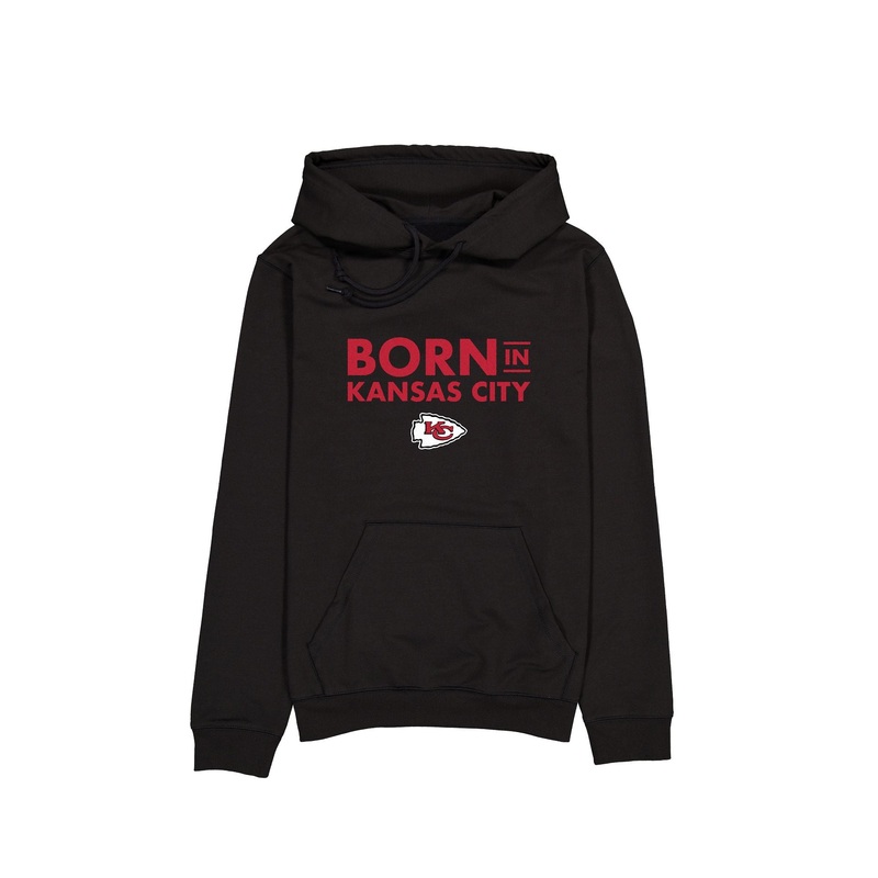 Kansas City Chiefs Born in Kansas City Black Hoodie S