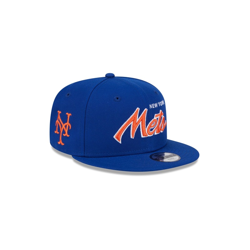 New York Mets Script Kids 9FIFTY Snapback Hat One Size