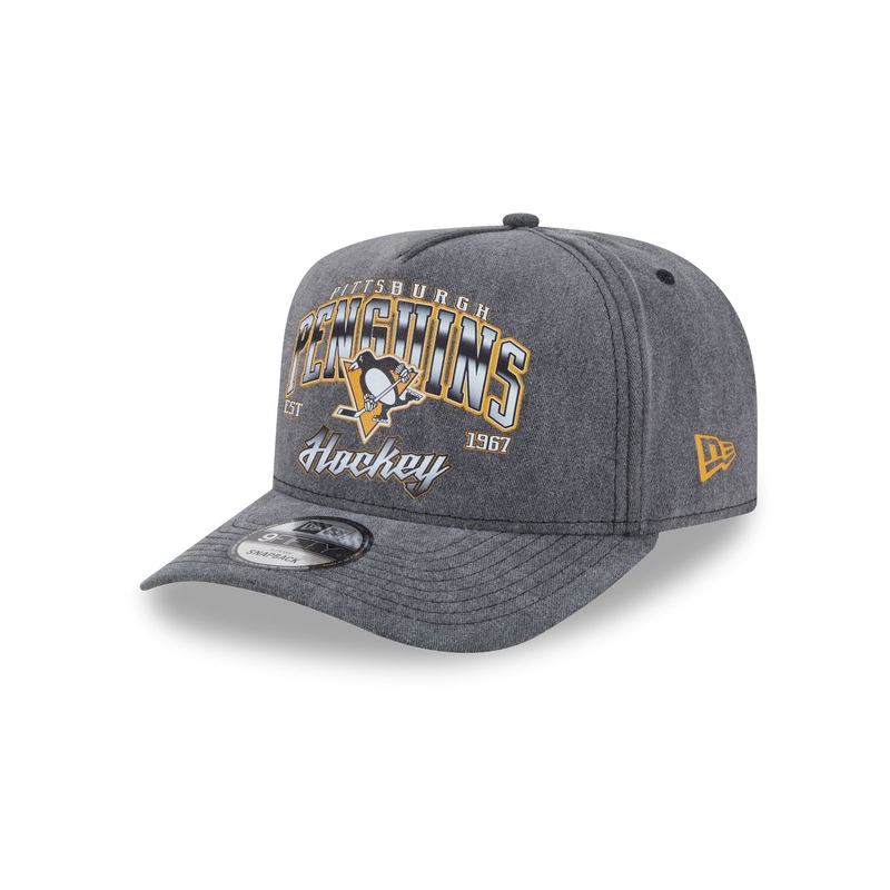 Pittsburgh Penguins Washed 9FIFTY A-Frame Snapback Hat One Size