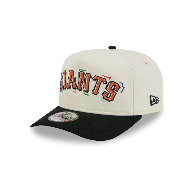 San Francisco Giants Team Scribble Golfer Hat One Size