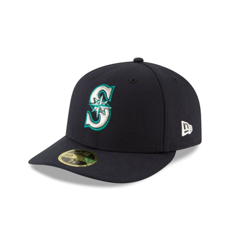 Seattle Mariners Authentic Collection Low Profile 59FIFTY Fitted Hat 6 7/8