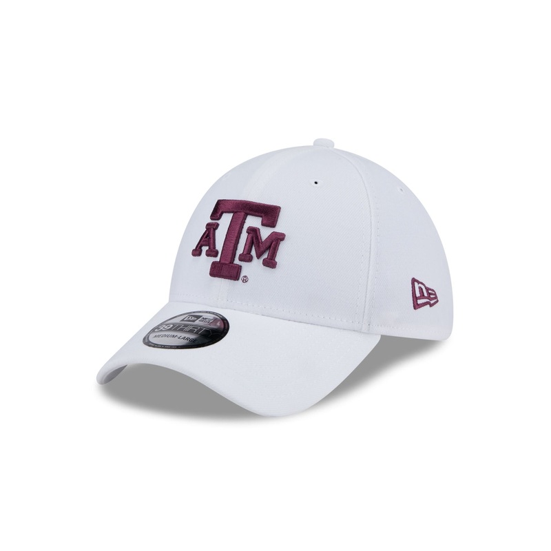 Texas A&M Aggies Chrome 39THIRTY Stretch Fit Hat S/M