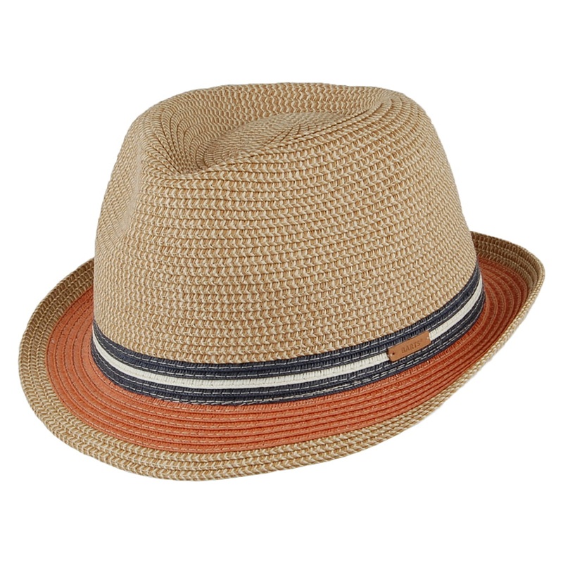 Barts Hats Fluoriet Summer Trilby Hat – Natural Medium/Large